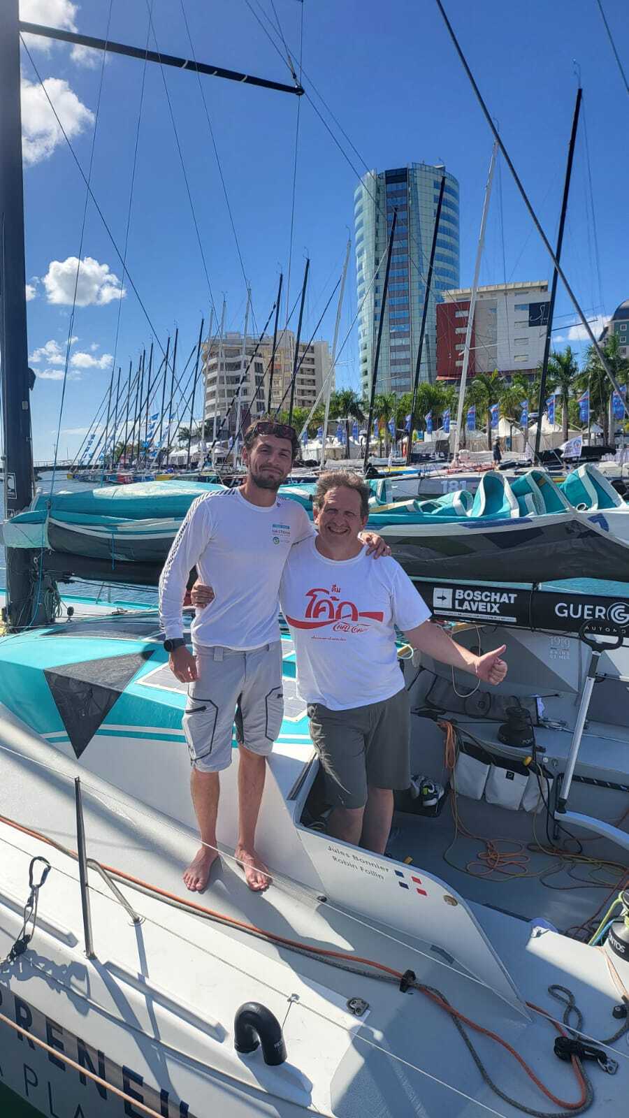 Jacques Vabre Jules et Christophe