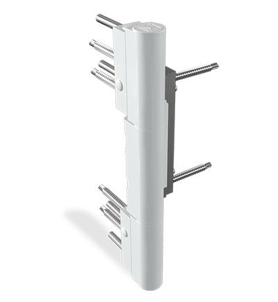 PAUMELLE POUR PORTES PVC KT-RKV (3LAMES) DR HAHN