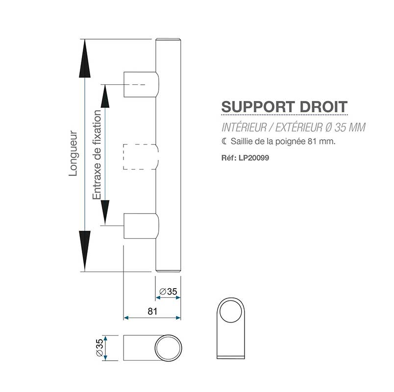 Support-droit-Diam35