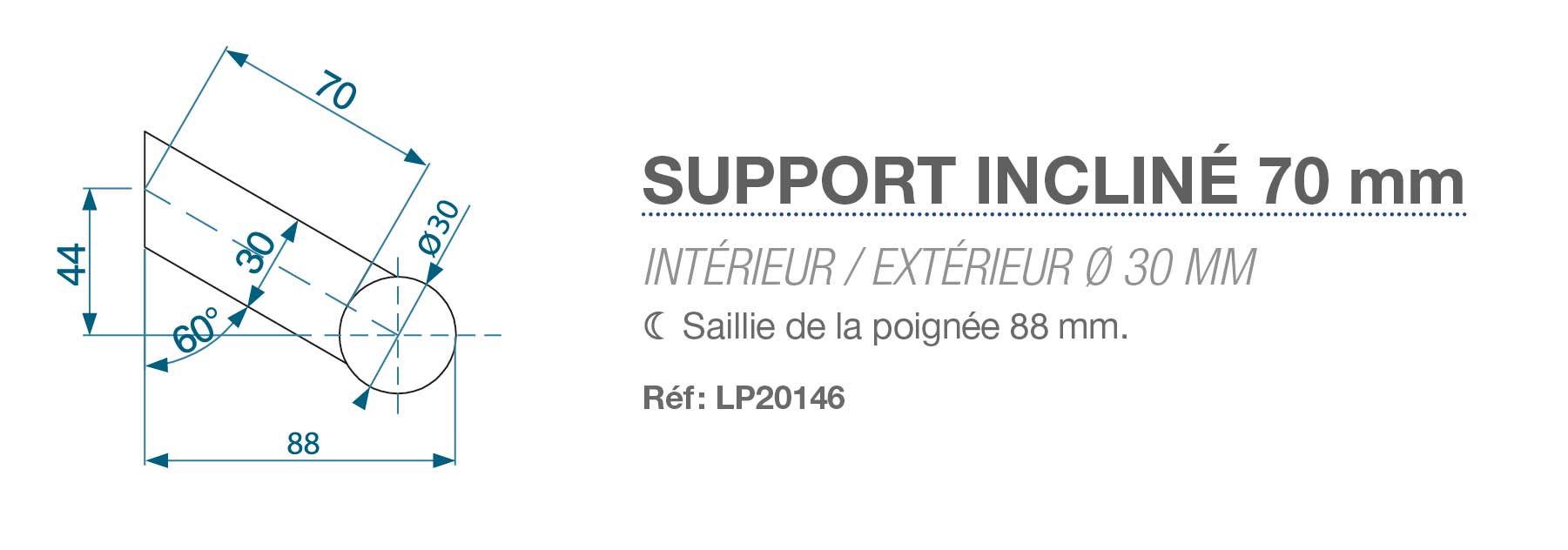 Support-incliné-70-mm_Diam30