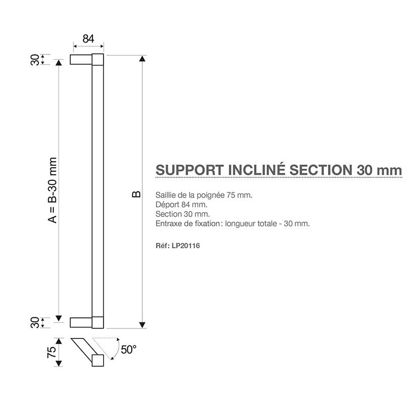 Support-incline-section-30mm